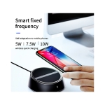 شارژر بی سیم و هاب 3 پورت بیسوس Baseus Star Sky 2-in-1 Desktop Wired 3 USB Ports Wireless Charger
