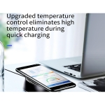 شارژر بی سیم و هاب 3 پورت بیسوس Baseus Star Sky 2-in-1 Desktop Wired 3 USB Ports Wireless Charger