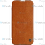 کیف چرمی نیلکین سامسونگ Nillkin Qin Case For Samsung Galaxy A40