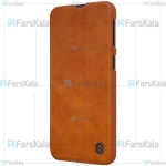 کیف چرمی نیلکین سامسونگ Nillkin Qin Case For Samsung Galaxy A40