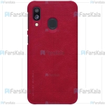 کیف چرمی نیلکین سامسونگ Nillkin Qin Case For Samsung Galaxy A40