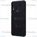 کیف چرمی نیلکین سامسونگ Nillkin Qin Case For Samsung Galaxy A40
