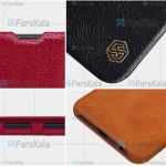 کیف چرمی نیلکین سامسونگ Nillkin Qin Case For Samsung Galaxy A40