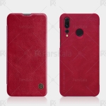 کیف محافظ چرمی نیلکین هواوی Nillkin Qin Case For Huawei P Smart Plus 2019 / Enjoy 9S