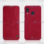 کیف چرمی نیلکین سامسونگ Nillkin Qin Case For Samsung Galaxy A40