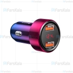 شارژر فندکی فست شارژ بیسوس Baseus BS-C20A 45W Quick Charge 4.0 3.0 USB Car Charger