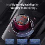 شارژر فندکی فست شارژ بیسوس Baseus BS-C20A 45W Quick Charge 4.0 3.0 USB Car Charger
