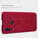 کیف محافظ چرمی نیلکین هواوی Nillkin Qin Case For Huawei P Smart Plus 2019 / Enjoy 9S
