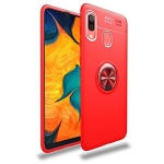 قاب ژله ای طرح چرم انگشتی سامسونگ Becation A.F Magnetic Ring For Samsung Galaxy A40