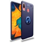 قاب ژله ای طرح چرم انگشتی سامسونگ Becation A.F Magnetic Ring For Samsung Galaxy A40
