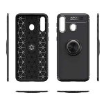 قاب ژله ای طرح چرم انگشتی سامسونگ Becation A.F Magnetic Ring For Samsung Galaxy M30