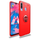 قاب ژله ای طرح چرم انگشتی سامسونگ Becation A.F Magnetic Ring For Samsung Galaxy M30