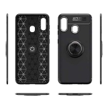 قاب ژله ای طرح چرم انگشتی سامسونگ Becation A.F Magnetic Ring For Samsung Galaxy A40