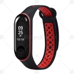 بند سیلیکونی طرح نایکی دستبند سلامتی شیائومی Ventilate Nike Band For Mi Band 3