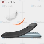 قاب محافظ ژله ای هواوی Fiber Carbon Rugged Armor Case For Huawei Honor 10 Lite / P Smart 2019
