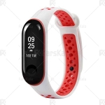 بند سیلیکونی طرح نایکی دستبند سلامتی شیائومی Ventilate Nike Band For Mi Band 3