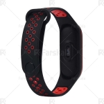 بند سیلیکونی طرح نایکی دستبند سلامتی شیائومی Ventilate Nike Band For Mi Band 3