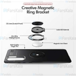 قاب محافظ ژله ای هواوی Becation A.F Magnetic Ring Case For Huawei P30 Pro