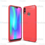 قاب محافظ ژله ای هواوی Fiber Carbon Rugged Armor Case For Huawei Honor 8C