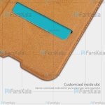 کیف چرمی نیلکین سامسونگ Nillkin Qin Case For Samsung Galaxy A40