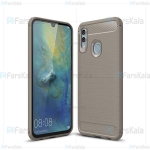 قاب محافظ ژله ای هواوی Fiber Carbon Rugged Armor Case For Huawei Honor 10 Lite / P Smart 2019