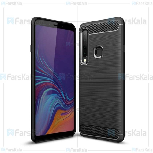 قاب محافظ ژله ای سامسونگ Fiber Carbon Rugged Armor Case For Samsung Galaxy A9s / A9 Star Pro / A9 2018
