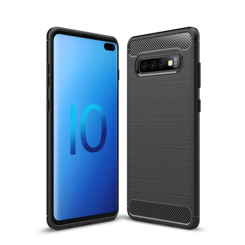 قاب محافظ ژله ای سامسونگ Carbon Fiber Case For Samsung Galaxy S10 Plus