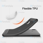 قاب محافظ ژله ای سامسونگ Fiber Carbon Rugged Armor Case For Samsung Galaxy M20