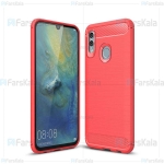 قاب محافظ ژله ای هواوی Fiber Carbon Rugged Armor Case For Huawei Honor 10 Lite / P Smart 2019