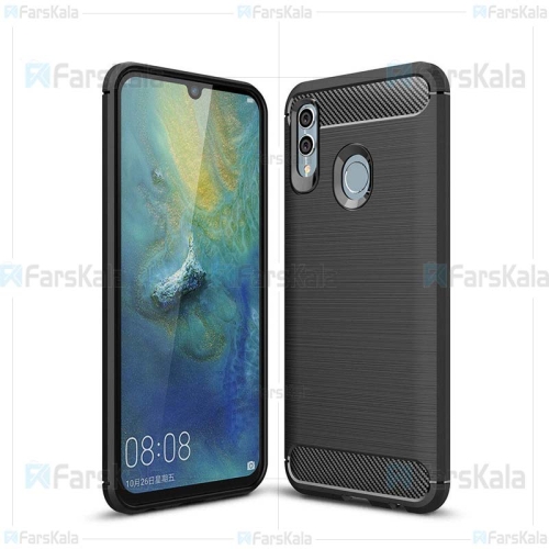 قاب محافظ ژله ای هواوی Fiber Carbon Rugged Armor Case For Huawei Honor 10 Lite / P Smart 2019