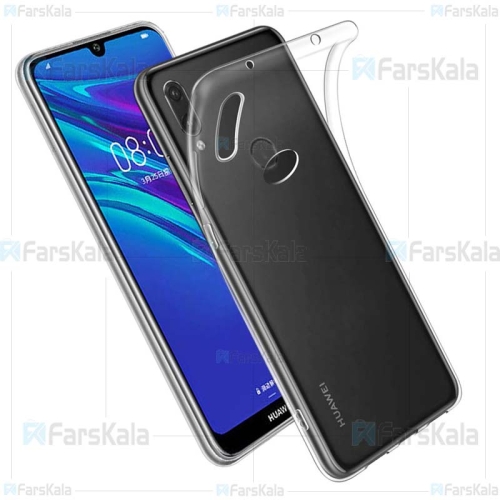 قاب محافظ ژله ای 5 گرمی کوکو هواوی Coco Clear Jelly Case For Huawei Y7 2019 / Y7 Prime 2019