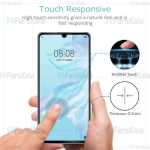 محافظ صفحه نمایش تمام چسب با پوشش کامل Full Glass Screen Protector For Huawei P30