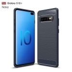قاب محافظ ژله ای سامسونگ Carbon Fiber Case For Samsung Galaxy S10 Plus
