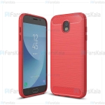 قاب محافظ ژله ای سامسونگ Fiber Carbon Rugged Armor Case For Samsung Galaxy J7 Pro / J7 2017