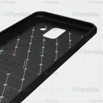 قاب محافظ ژله ای سامسونگ Fiber Carbon Rugged Armor Case For Samsung Galaxy A6 2018