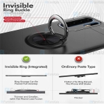 قاب محافظ ژله ای هواوی Becation A.F Magnetic Ring Case For Huawei P30 Pro