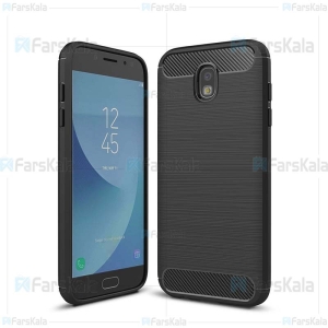 قاب محافظ ژله ای سامسونگ Fiber Carbon Rugged Armor Case For Samsung Galaxy J7 Pro / J7 2017