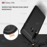 قاب محافظ ژله ای سامسونگ Fiber Carbon Rugged Armor Case For Samsung Galaxy A9s / A9 Star Pro / A9 2018