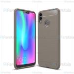 قاب محافظ ژله ای هواوی Fiber Carbon Rugged Armor Case For Huawei Honor 8C