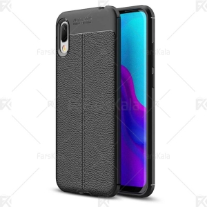 قاب ژله ای طرح چرم هواوی Auto Focus Jelly Case For Huawei Y6 Pro 2019