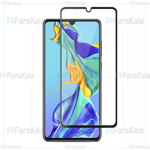 محافظ صفحه نمایش تمام چسب با پوشش کامل Full Glass Screen Protector For Huawei P30