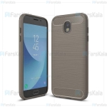 قاب محافظ ژله ای سامسونگ Fiber Carbon Rugged Armor Case For Samsung Galaxy J7 Pro / J7 2017