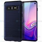 قاب محافظ ژله ای سامسونگ Fiber Carbon Rugged Armor Case For Samsung Galaxy S10e