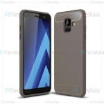 قاب محافظ ژله ای سامسونگ Fiber Carbon Rugged Armor Case For Samsung Galaxy A6 2018