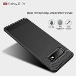 قاب محافظ ژله ای سامسونگ Carbon Fiber Case For Samsung Galaxy S10 Plus