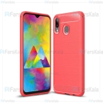 قاب محافظ ژله ای سامسونگ Fiber Carbon Rugged Armor Case For Samsung Galaxy M20