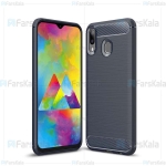 قاب محافظ ژله ای سامسونگ Fiber Carbon Rugged Armor Case For Samsung Galaxy M20