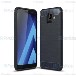 قاب محافظ ژله ای سامسونگ Fiber Carbon Rugged Armor Case For Samsung Galaxy A6 2018