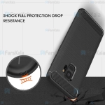 قاب محافظ ژله ای سامسونگ Fiber Carbon Rugged Armor Case For Samsung Galaxy S9