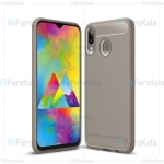 قاب محافظ ژله ای سامسونگ Fiber Carbon Rugged Armor Case For Samsung Galaxy M20